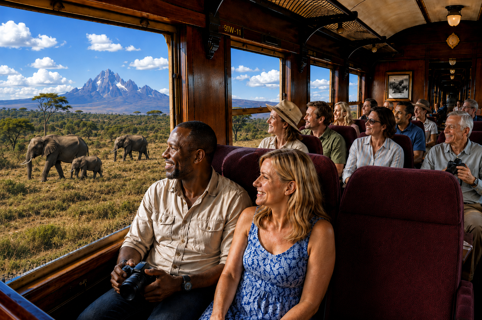 Kenya Train to Mwahe